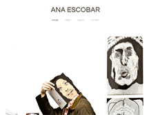 Tablet Screenshot of anaescobar.net